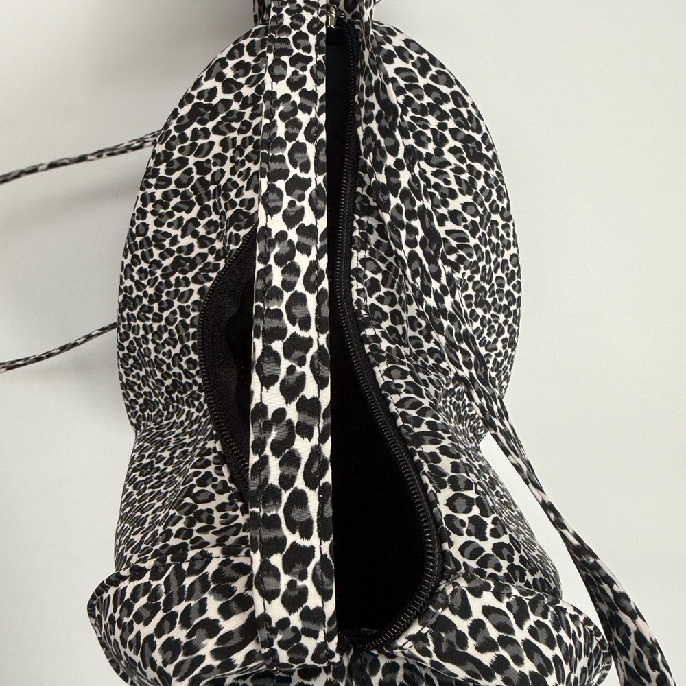 Kate Spade New York Leopard Print Mini Backpack Nylon - Picture 3 of 5